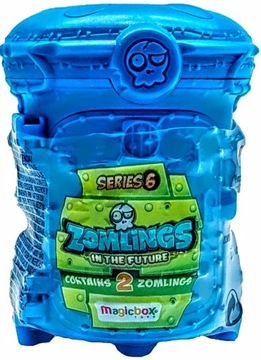 2 FIGURKI ZOMLINGS SERIA 6 SASZETKA NIESPODZIANKA RAKIETA NIEBIESKIA