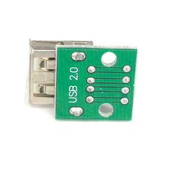 Адаптер USB-DIP, розетка USB A