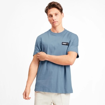 PUMA koszulka męska T-SHIRT niebieski