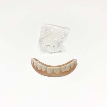 Силиконовые вставные зубы Верхние Нижние Виниры Perf