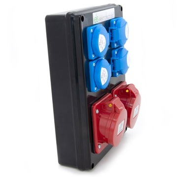 ROZDZIELNICA BUDOWLANA SKRZYNKA 2x16/5 4x230V