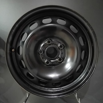 4× DISK OCELOVÝ VOLKSWAGEN OE 5Q0601027AM 6.0" X 16" 5X112 ET 43