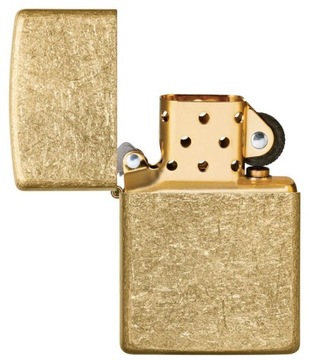 ЗАЖИГАЛКА ZIPPO REGULAR ИЗ ЛАТУНИ