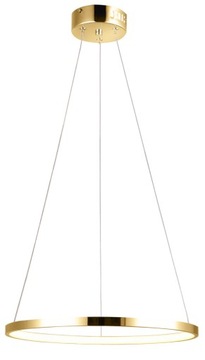 Candellux Lampa wisząca LUNE 40 LED 25W 4000K - złoty