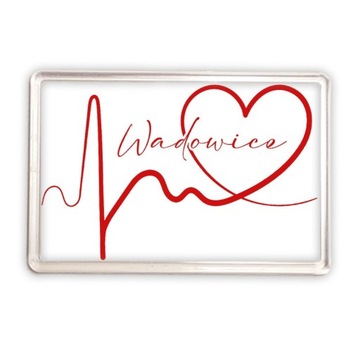 magnes akrylowy b ekg linia Wadowice