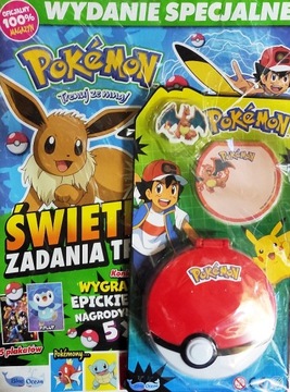 POKEMON TRENUJ ZE MNĄ! Wydanie specjalne 2/2024 2 saszetki kart