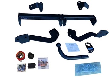 HAK HOLOWNICZY CITROEN BERLINGO 2 PEUGEOT PARTNER II ,III 2008-2024 + moduł
