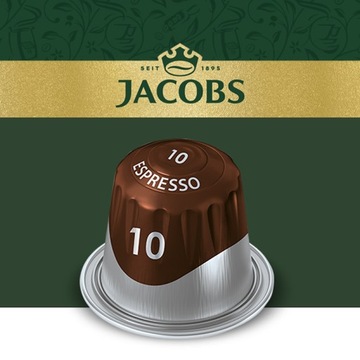 Jacobs Espresso 10 капсул для Nespresso(r)* 120 капсул, 100+20 БЕСПЛАТНО!