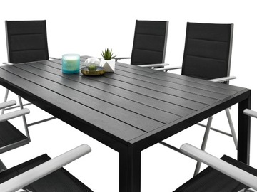 Садовая мебель набор Таблица 6+1 для балкона террасы