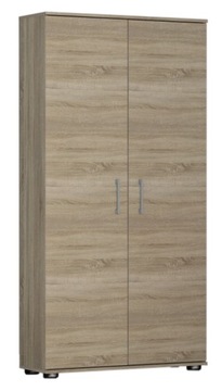 SZAFA biurowa regał G 80 2D SONOMA z drzwiami 80cm