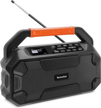 CYFROWE RADIO BUDOWLANE IPX4 DAB+ FM BLUETOOTH AUX