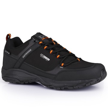 Buty męskie DK PREDATOR LOW 1096 BLK ORANGE M SOFTSHELL