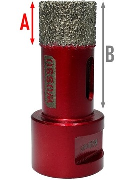 КОРОНОЧНАЯ ПИЛА АЛМАЗНОЕ СВЕРЛО 20 мм M14 GRESES