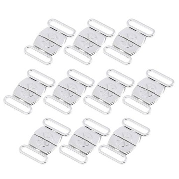 100 Pieces Bra Strap Adjustment Adjuster Slider