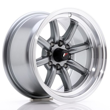 Japan Racing JR19 14x8 ET-13 4x100 4x114,3 Gun Metal kpl 4sztuki + ceramika