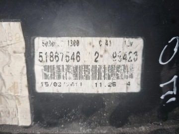 BUDÍKY PŘÍSTROJOVÁ DESKA FIAT GRANDE PUNTO 1,4 8V 51867546