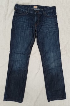 Spodnie jeans męskie Hugo Boss Orange Barcelona 34/30 granatowe