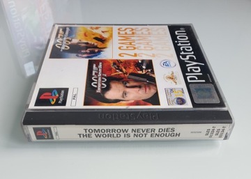 TOMORROW NEVER DIES THE WORLD IS NOT ENOUGH PSX PS1 KOMPLETNA 3XA