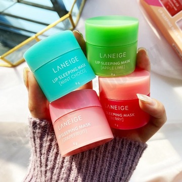4 szt. LANEIGE MINI LIP SLEEPING Mask do UST
