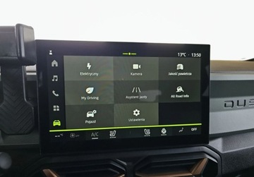 Dacia Duster II SUV Facelifting 1.0 TCe 90KM 2025 Dacia Duster NOWY 1.0 TCe 100KM LPG 1WL SalonPL VAT23 PakietParking GrupaA, zdjęcie 14