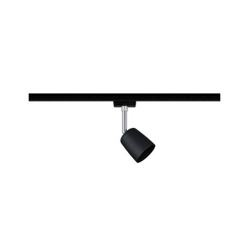 URail System Spot Cover max. 1x10W GU10 Czarny Mat