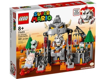 LEGO 71423 Walka w zamku Dry Bowsera - zestaw rozs