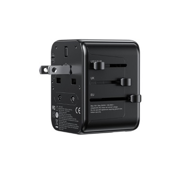 WEKOME WP-U03 Pop Digital Series — зарядное устройство/адаптер для путешествий + 3 порта USB-C