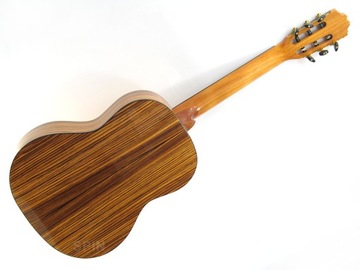 GITARA KLASYCZNA 3/4 ZEBRANO + POKROWIEC