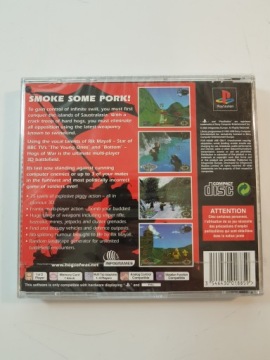 HOGS OF WAR / NEW / PSX PS1 / PLAYSTATION /