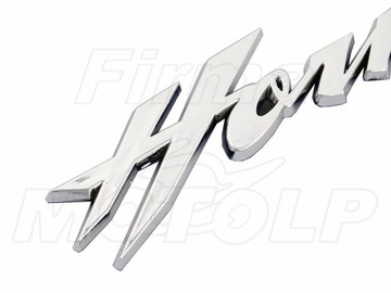 EMBLEMAT ZNACZEK NAKLEJKA 3D CHROM TWORZYWO ABS HONDA CB 250 600 900 HORNET