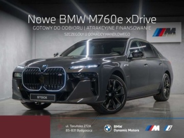 BMW Seria 7 G70 Sedan Plug-In 3.0 M60e 571KM 2025 BMW Seria 7 M760e xDrive 571 KM PHEV - Gotowy do Odbioru - Wnetrze BMW Gra