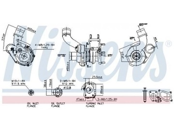 TURBO NISSAN INTERSTAR 2.2 02-06