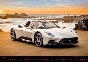 Календарь CARS 2025 SPORT CARS RACING БОЛЬШОГО ФОРМАТА ОТЛИЧНЫЙ ПОДАРОК