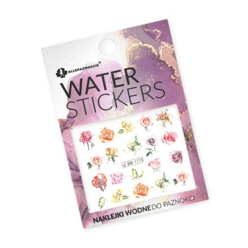 Водные наклейки для ногтей BN-1772 - Цветы