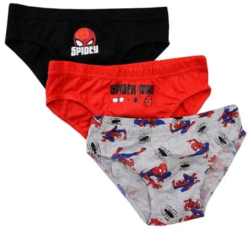 SLIPY MAJTKI chłopięce 3-PACK SPIDER-MAN 116/128 D028C