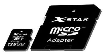 Карта памяти X-Star microSDXC 128 ГБ + адаптер
