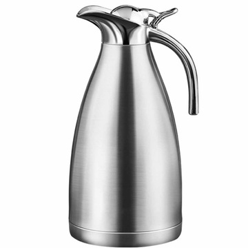 TERMOS STOŁOWY KONFERENCYJNY DZBANEK STAL NIERDZEWNA Z KLAPKĄ 2L