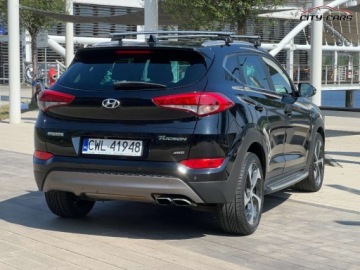 Hyundai Tucson III SUV 1.6 T-GDI 177KM 2016 Hyundai Tucson 1.6 177KM T-GDi 4WD DCT Premium Maly Przebieg 1 Wl, zdjęcie 28