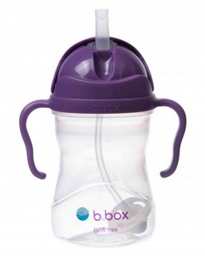 Bidon ze słomką B.Box 240 ml GRAPE