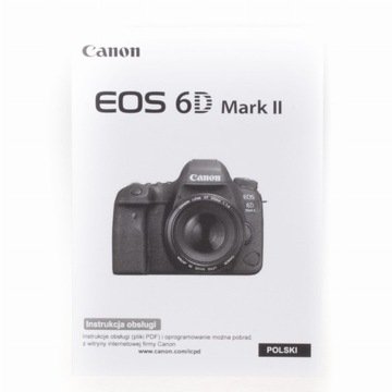 Руководство пользователя Canon 6D Mark II 609 страниц.