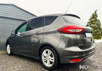 Ford C-MAX II Grand C-MAX Facelifting 1.5 TDCi ECOnetic 105KM 2015 Ford C-MAX Bezwypadkowy, Gwarancja 12m Nowy rozrzad, Titanium, Kredytowanie, zdjęcie 6
