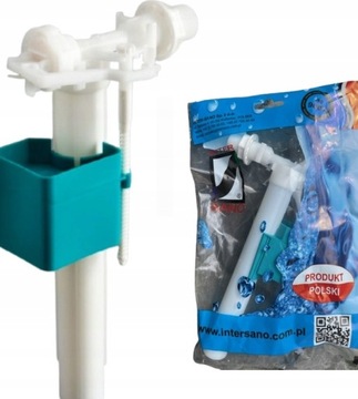 POLISH Белый бачок для унитаза со смывом + клапаны