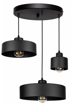 LAMPA SUFITOWA PLAFON ŻYRANDOL LOFT EDISON LED