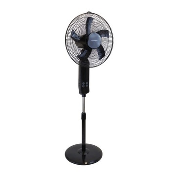 Напольный вентилятор с 5 лопастями, стоя + ДИСТАНЦИОННОЕ УПРАВЛЕНИЕ