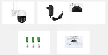 НАРУЖНАЯ ВРАЩАЮЩАЯСЯ КАМЕРА WIFI IP ZOOM 8MP 8MPx
