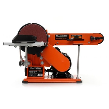 SZLIFIERKA STOŁOWA TAŚMOWO TALERZOWA 600W KD1730 KRAFTDELE
