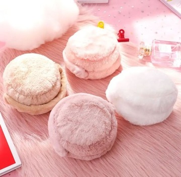 ЖЕНСКИЕ ЗИМНИЕ УШИ, УТЕПЛЕННЫЕ, ПЛЮШЕВЫЕ, ТЕПЛЫЕ, СКЛАДНАЯ МЕХОВАЯ ПОВЯЗКА НА ГОЛОВЬ.