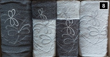 НАБОР ПОЛОТЕНЦЕВ ИЗ 6 ШТ. НАСЫЩЕННЫХ ЦВЕТОВ!