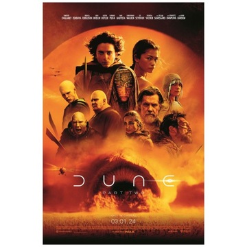 Plakat Dune Part Two Diuna: Część druga A1+