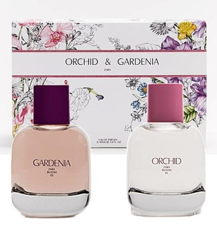 PERFUMY DAMSKIE ZARA GARDENIA + ORCHID 2 x 90 ml